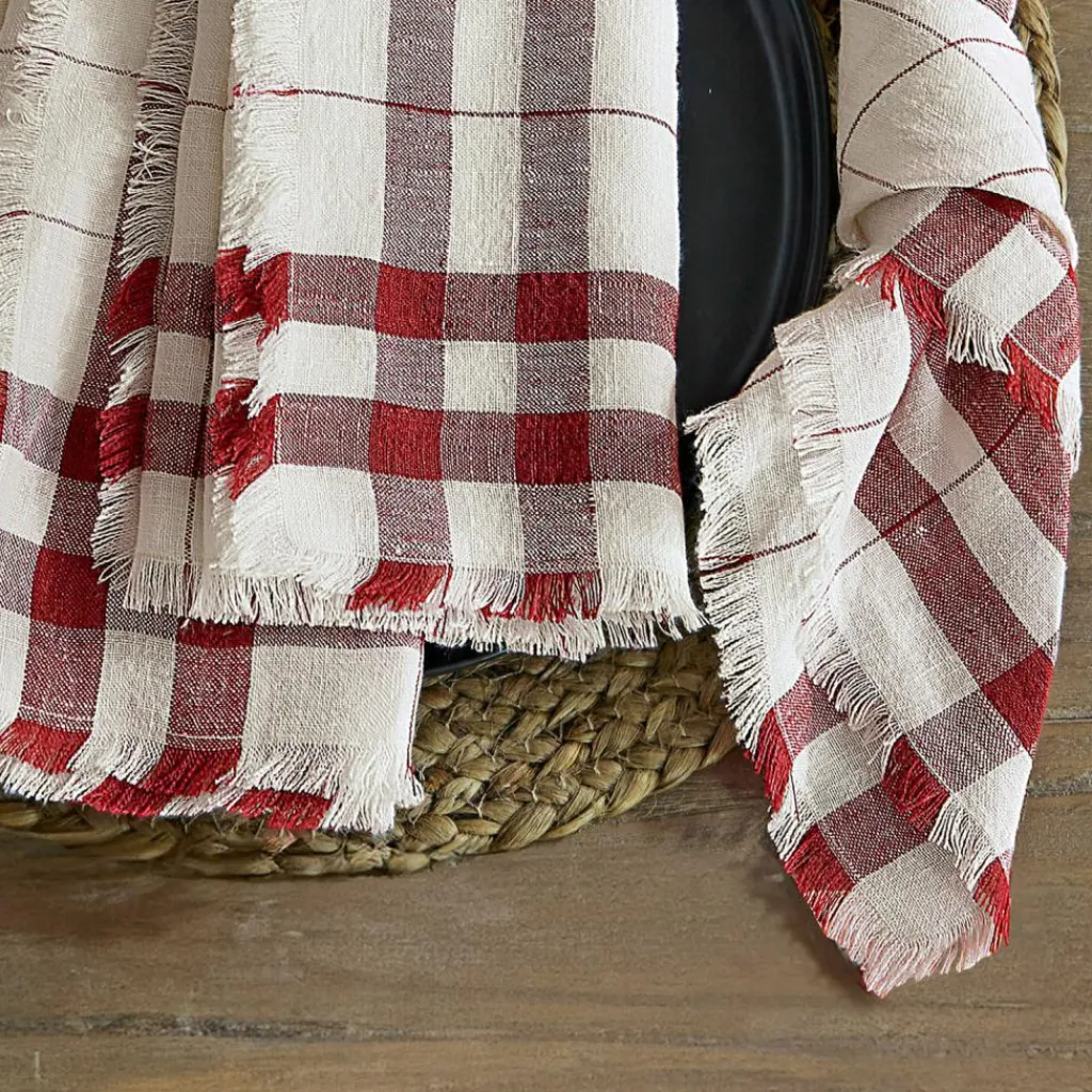 LOBERON Nappes|Linge De Table*Lot de 4 serviettes de table Zarella