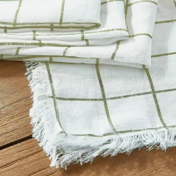 LOBERON Nappes|Linge De Table*Lot de 4 serviettes de table Klivento