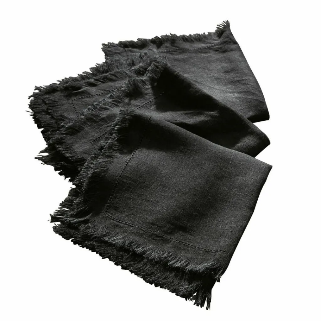 LOBERON Nappes|Linge De Table*Lot de 4 serviettes de table Pibrac