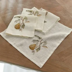 LOBERON Nappes|Linge De Table*Lot de 4 serviettes de table Tupisa