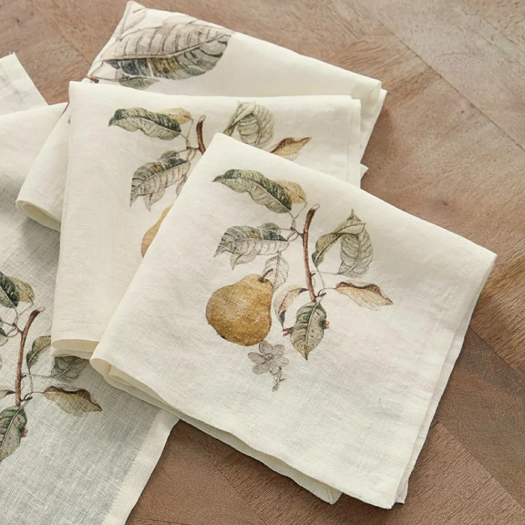 LOBERON Nappes|Linge De Table*Lot de 4 serviettes de table Tupisa