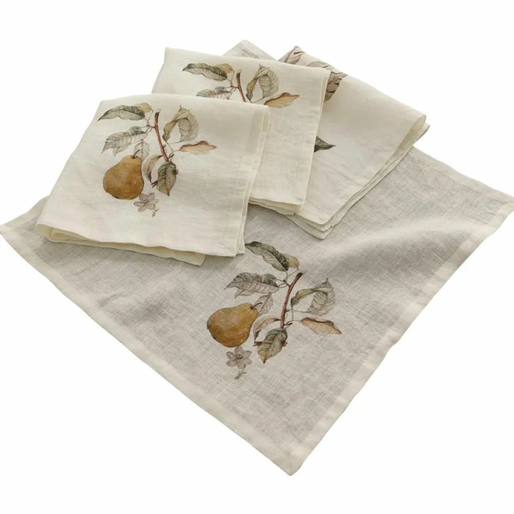 LOBERON Nappes|Linge De Table*Lot de 4 serviettes de table Tupisa