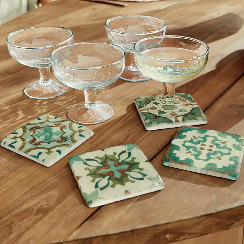 LOBERON Ustensiles De Cuisine|Accessoires De Cuisine*Lot de 4 sous-verres Angeot