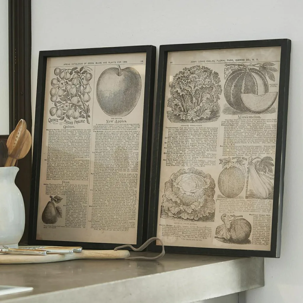 LOBERON Tableaux|Panneaux Décoratifs Et Tableaux*Lot de 2 tableaux Bravent