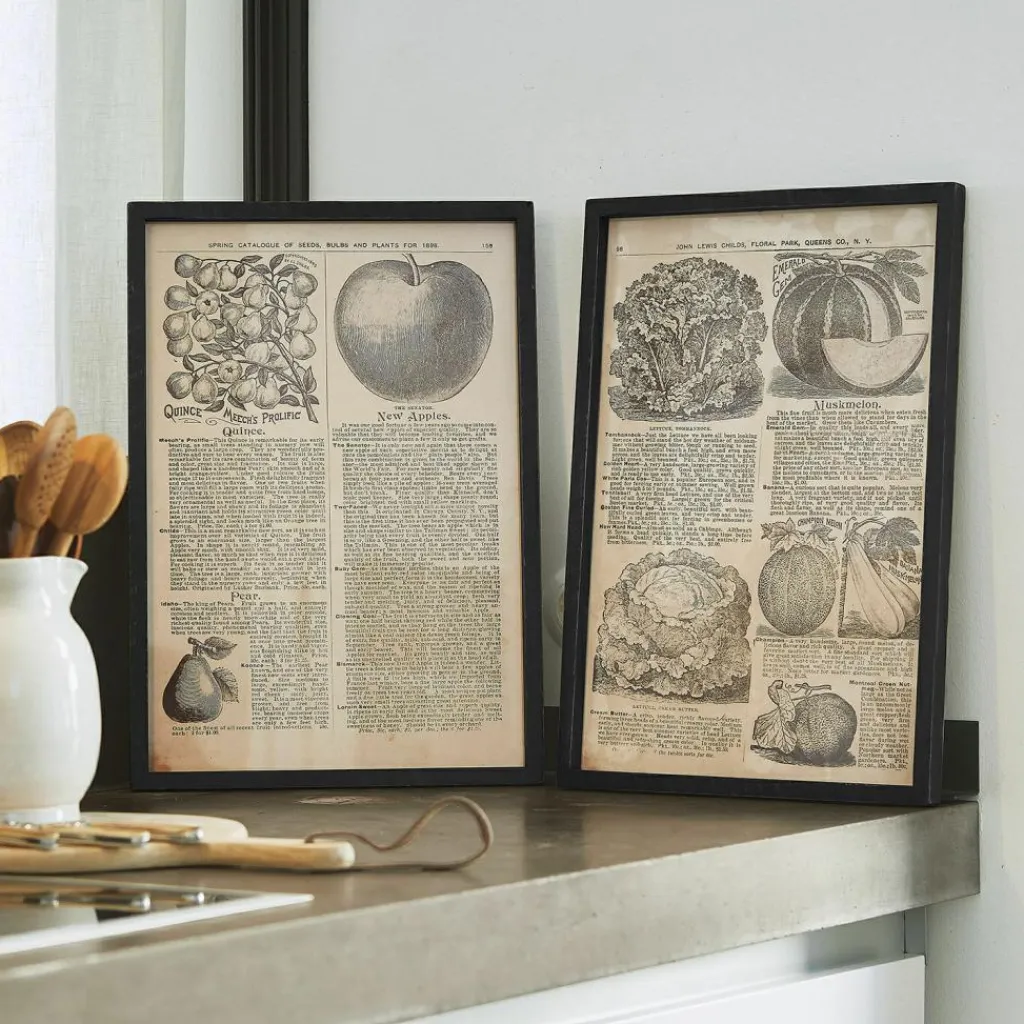 LOBERON Tableaux|Panneaux Décoratifs Et Tableaux*Lot de 2 tableaux Bravent