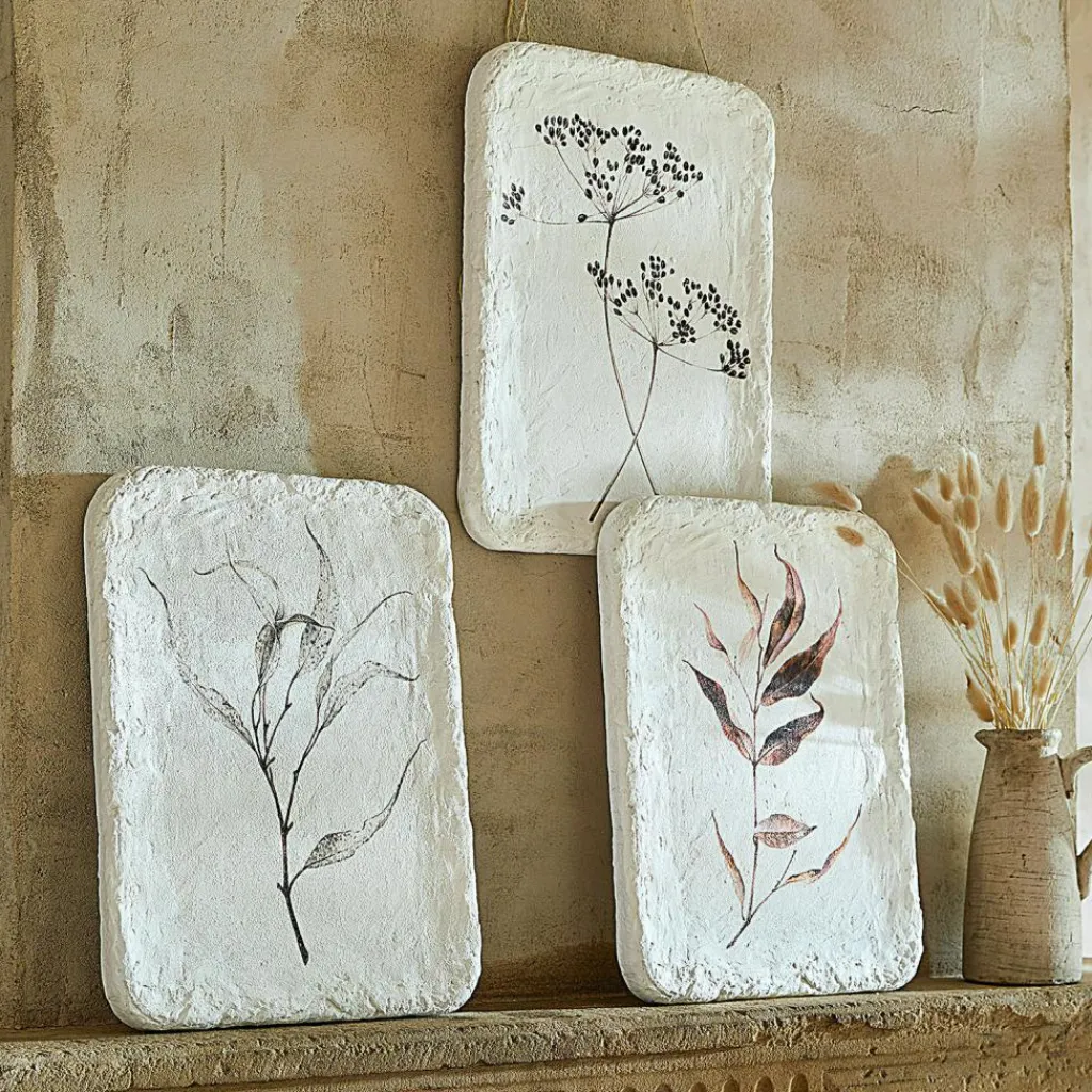 LOBERON Tableaux|Décoration*Lot de 3 tableaux Hillsdale
