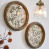 LOBERON Tableaux|Décoration*Lot de 2 tableaux Phaurette