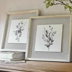 LOBERON Tableaux|Décoration*Lot de 2 tableaux Ylivane