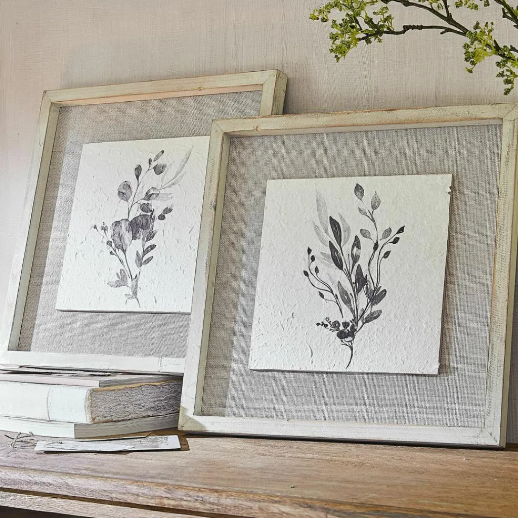 LOBERON Tableaux|Décoration*Lot de 2 tableaux Ylivane