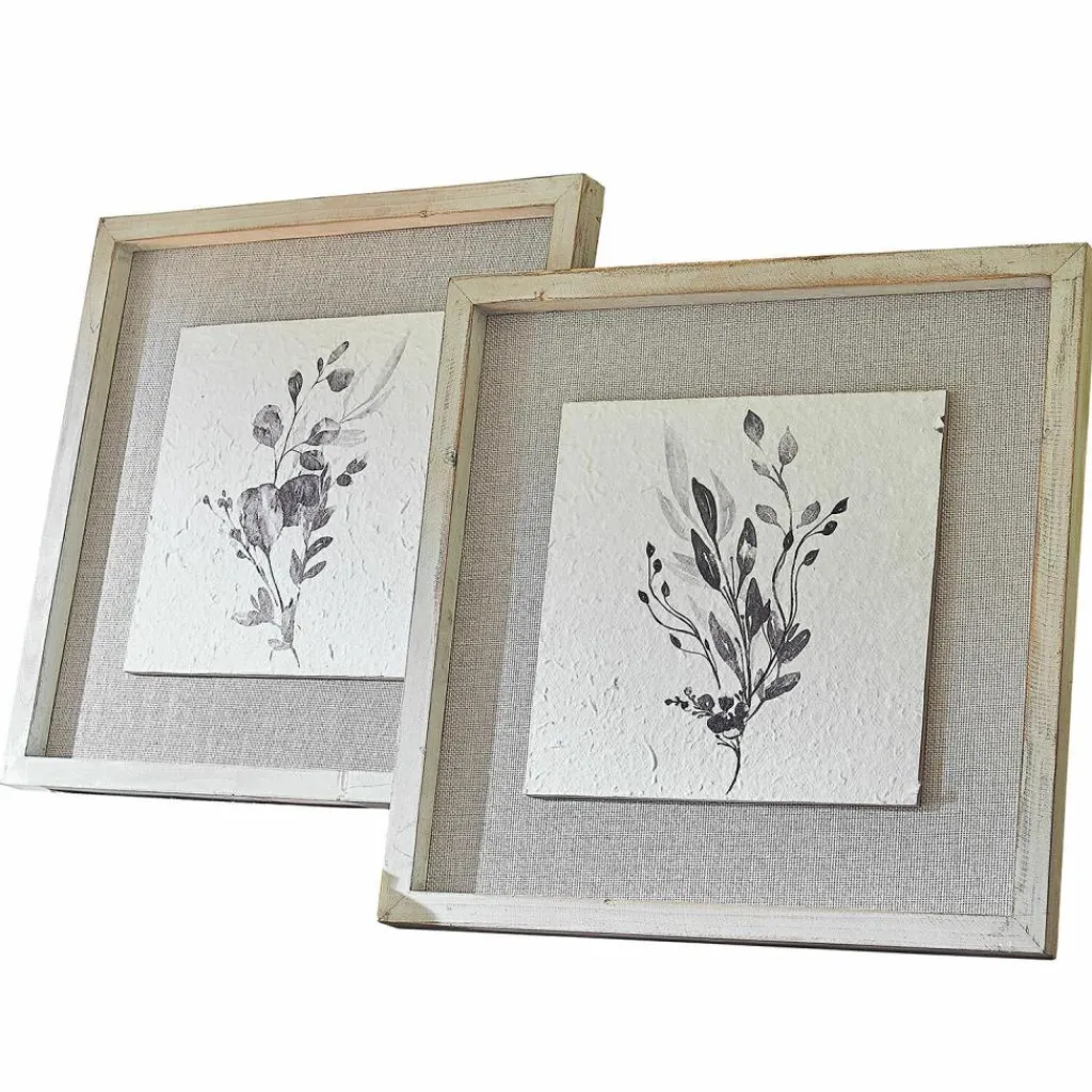 LOBERON Tableaux|Décoration*Lot de 2 tableaux Ylivane