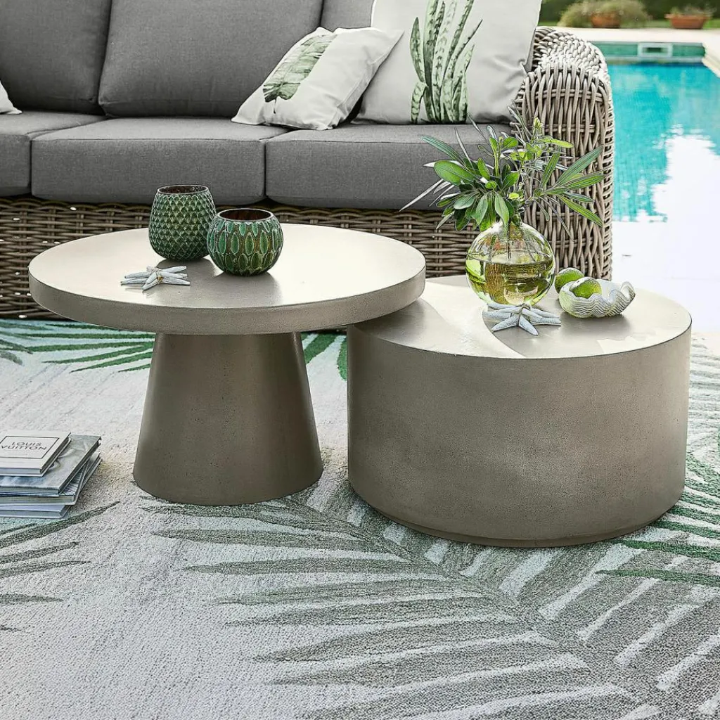LOBERON Tables Et Tables D'Appoint*Lot de 2 tables basses Divertente