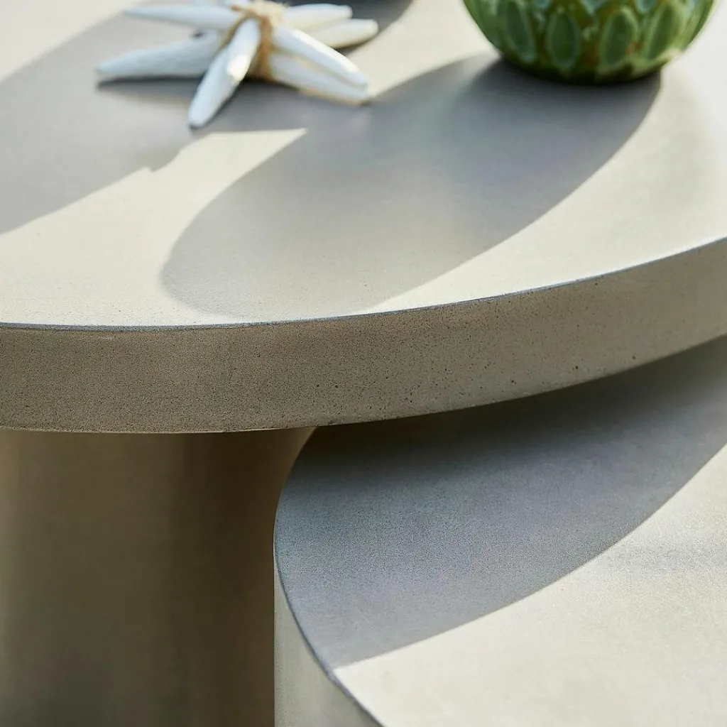 LOBERON Tables Et Tables D'Appoint*Lot de 2 tables basses Divertente