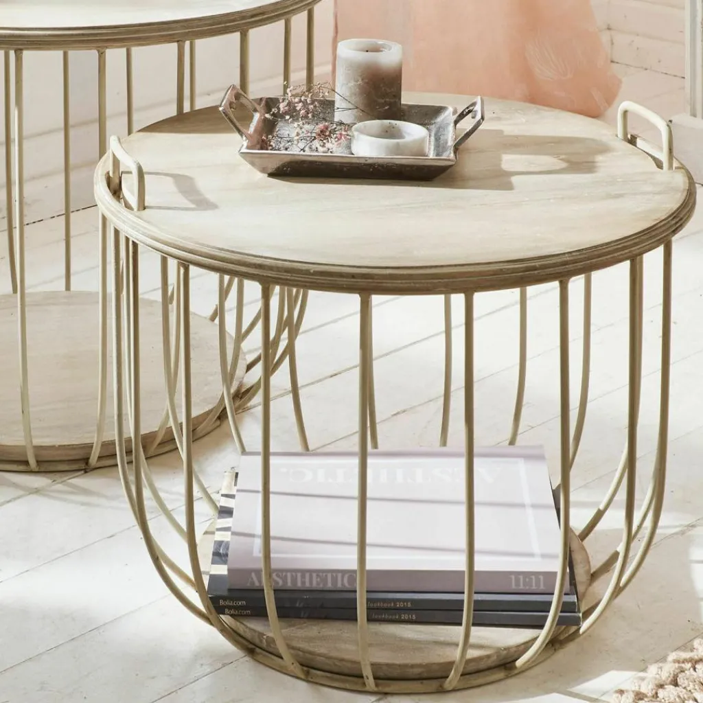 LOBERON Tables Basses|Tables Basses*Lot de 2 tables basses Lawson