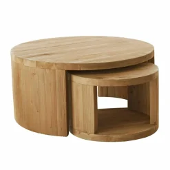 LOBERON Tables Basses|Tables Basses*Lot de 2 tables basses Torivine