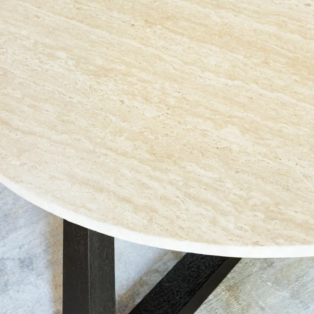 LOBERON Tables Basses|Tables Basses*Lot de 2 tables basses Tressane