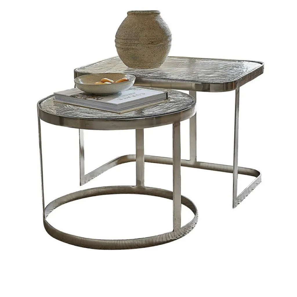 LOBERON Tables Basses|Tables Basses*Lot de 2 tables basses Yvelissel