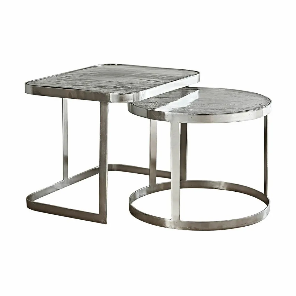 LOBERON Tables Basses|Tables Basses*Lot de 2 tables basses Yvelissel