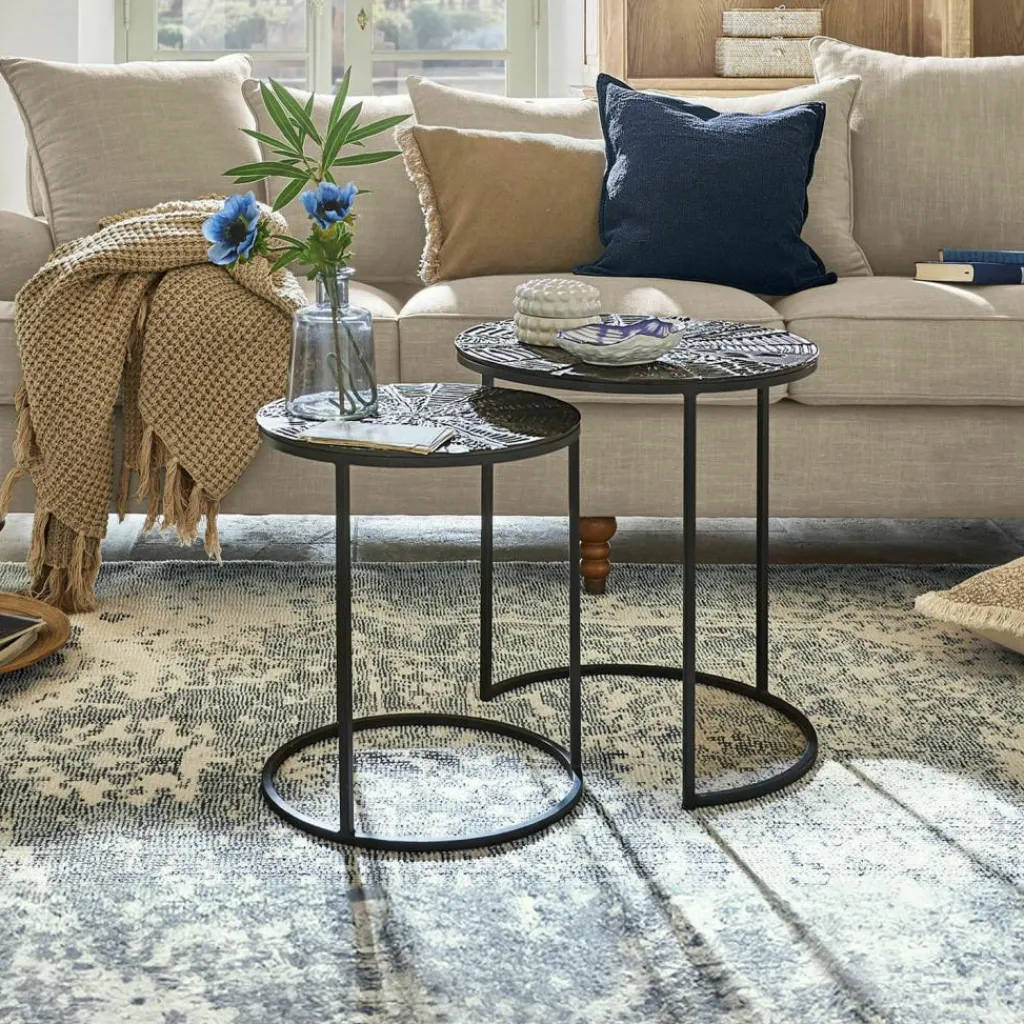 LOBERON Tables D'Appoint|Tables D'Appoint*Lot de 2 tables d' Petrosini