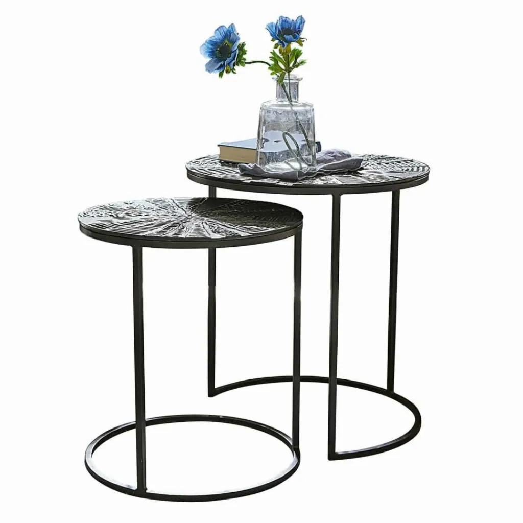 LOBERON Tables D'Appoint|Tables D'Appoint*Lot de 2 tables d' Petrosini