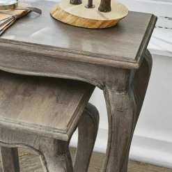 LOBERON Tables D'Appoint|Tables D'Appoint*Lot de 2 tables d'appoint Nima