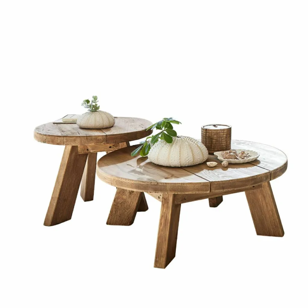 LOBERON Tables Basses|Tables Basses*Lot de 2 tables d’appoint Oteley