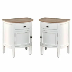 LOBERON Tables De Chevet|Tables De Chevet*Lot de 2 tables de chevet Arvelin