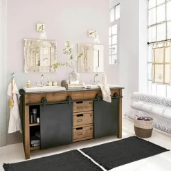 LOBERON Textiles De Bain|Tapis De Bain*Lot de 2 tapis de bain Faelwyn