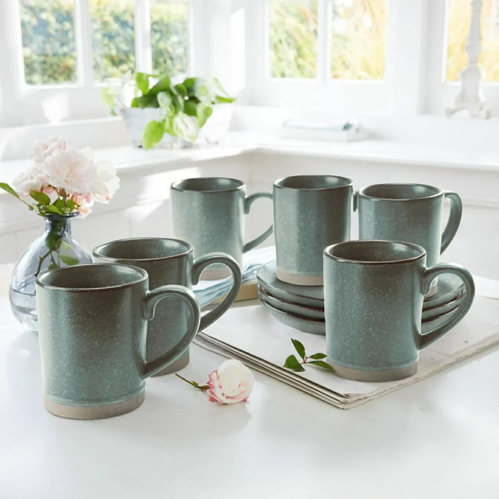 LOBERON Vaisselle|Vaisselle*Lot de 6 tasses Biarré