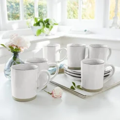 LOBERON Vaisselle|Vaisselle*Lot de 6 tasses Biarré
