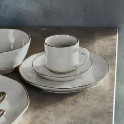 LOBERON Vaisselle|Vaisselle*Lot de 6 tasses et soucoupes Biarré