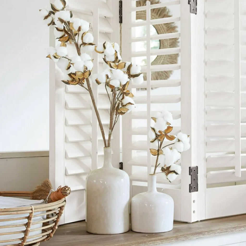 LOBERON Fleurs Séchées Et Artificielles|Décoration*Lot de 3 tiges Sauves