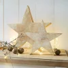 LOBERON Objets Décoratifs De Noël*Lot de 2 étoiles Dunino
