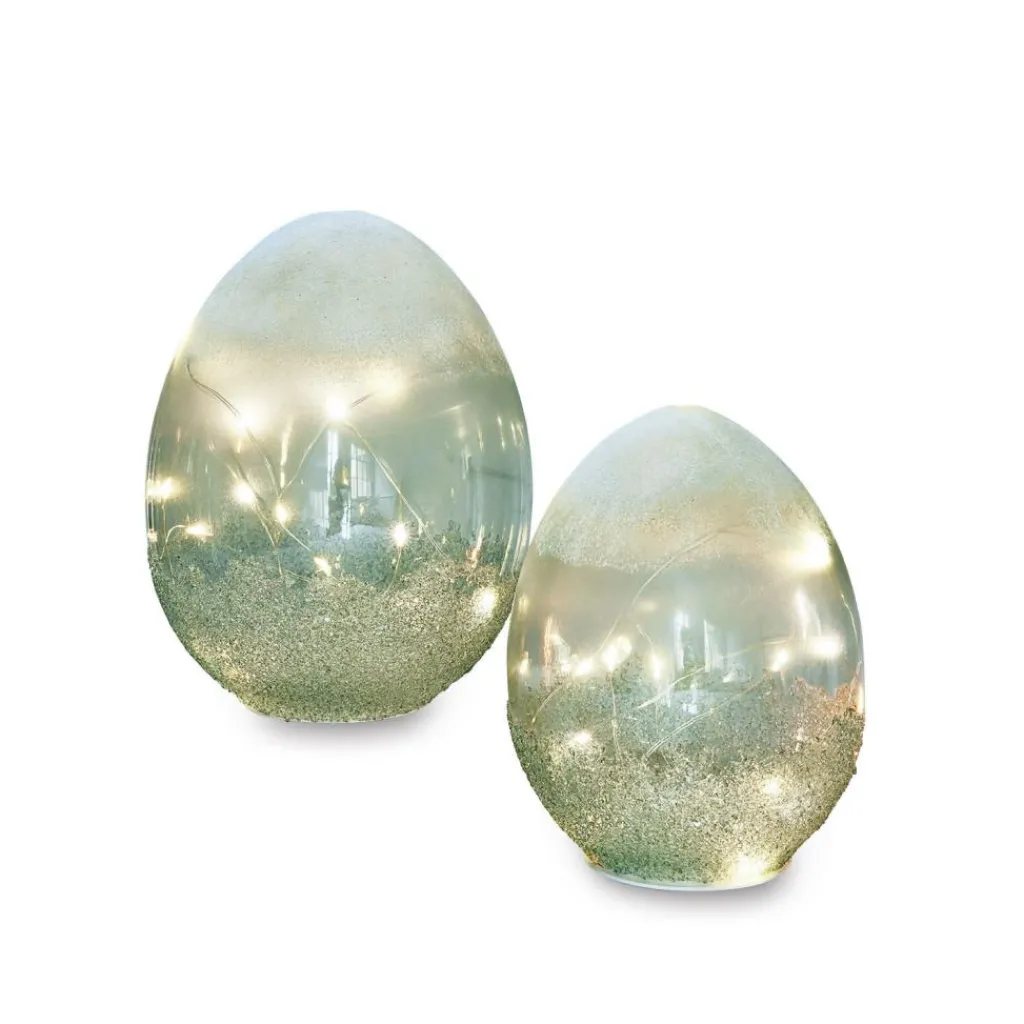 LOBERON Objets Lumineux|Accessoires Lumineux*Lot de 2 œufs à LED Borleos