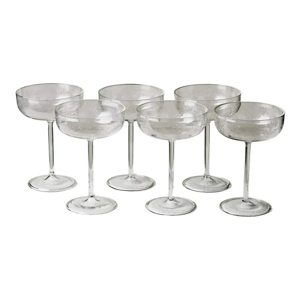 LOBERON Décorations De Table De Noël*Lot de 6 verres Haverly