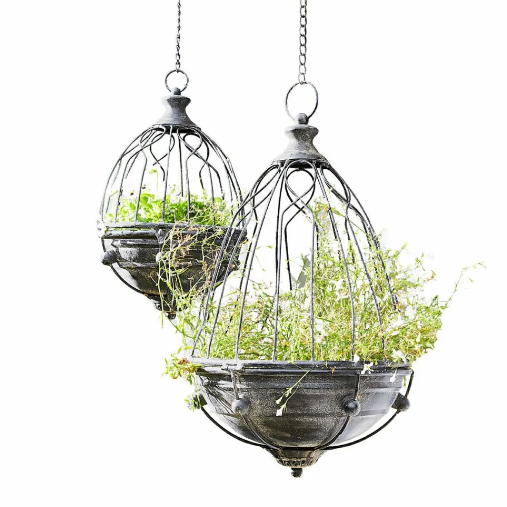 LOBERON Objets Décoratifs|Décoration*Lot de 2 volières Yserande
