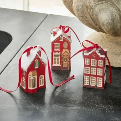 LOBERON Décorations Pour Le Sapin*Lot de 3 décorations à suspendre Aravyn