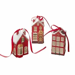 LOBERON Décorations Pour Le Sapin*Lot de 3 décorations à suspendre Aravyn