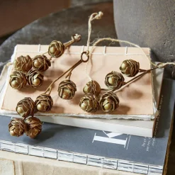 LOBERON Objets Décoratifs De Noël*Lot de 3 décorations à suspendre Lazimra