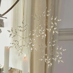 LOBERON Objets Décoratifs De Noël*Lot de 3 décorations à suspendre Nimweth