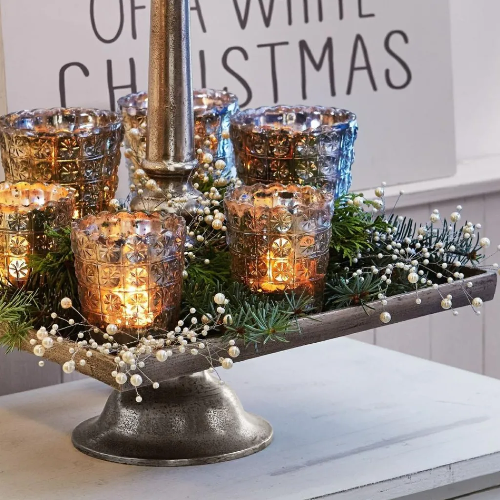 LOBERON Objets Décoratifs De Noël*Lot de 6 décorations de Noël Estella