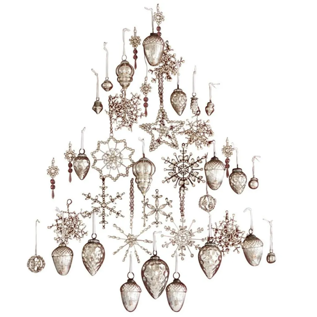 LOBERON Décorations Pour Le Sapin*Lot de décorations de Noël Bjouterie