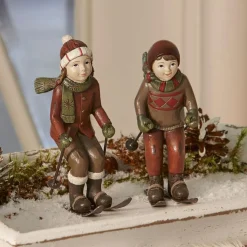 LOBERON Figurines De Noël*Lot de 2 figurines Bibury
