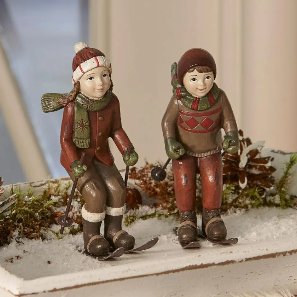 LOBERON Figurines De Noël*Lot de 2 figurines Bibury
