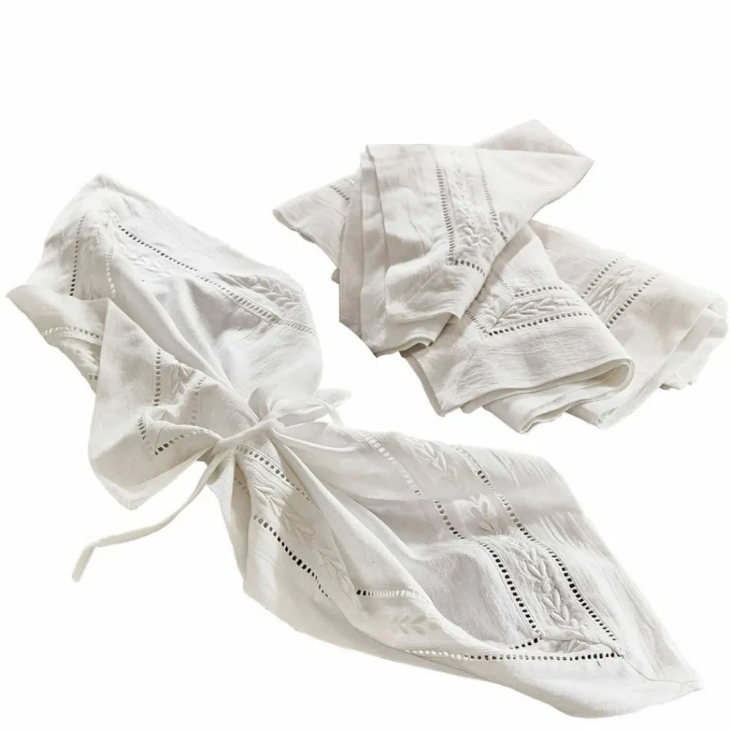 LOBERON Nappes|Linge De Table*Lot de 4 serviettes de table Ellingford