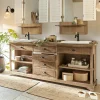 LOBERON Plans Vasques|Meubles Salle De Bains*Meuble à double-vasque Farum