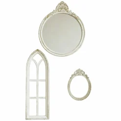 LOBERON Miroirs|Miroirs*Miroir avec fenêtres décoratives, 3 pièces Morilev