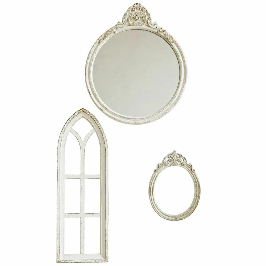 LOBERON Miroirs|Miroirs*Miroir avec fenêtres décoratives, 3 pièces Morilev