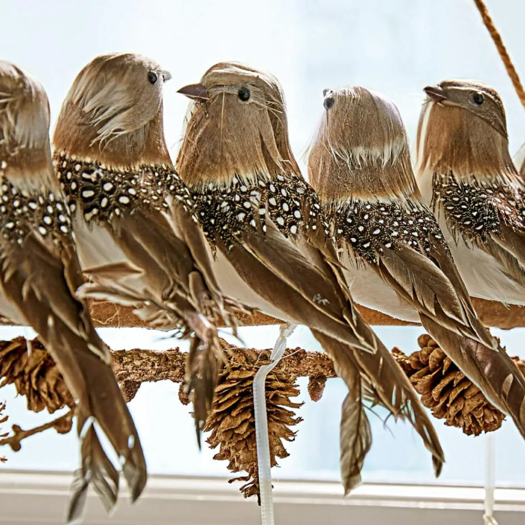 LOBERON Objets Décoratifs De Noël*Oiseaux perchés Orely