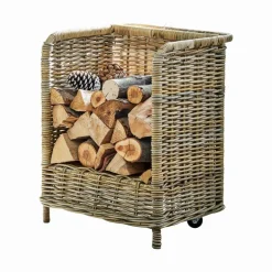 LOBERON Caisses Et Paniers|Accessoires De Cheminée*Panier à bûches Xabier