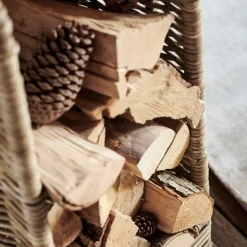 LOBERON Caisses Et Paniers|Accessoires De Cheminée*Panier à bûches Xabier